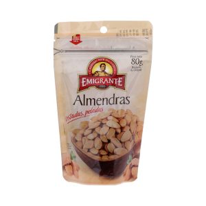 EMIGRANTE ALMENDRA PELADA TOSTADA DP 80 GRS