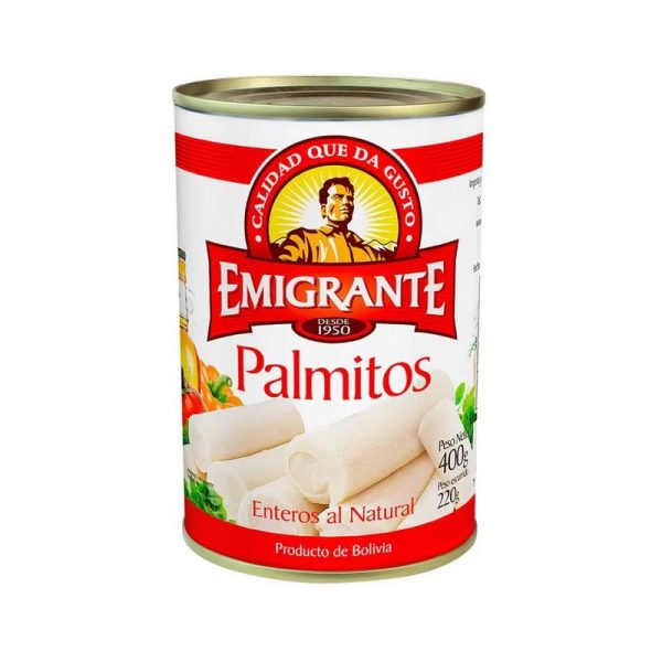 EMIGRANTE PALMITO ENTERO LATA 400 GRS