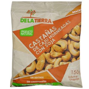 DLT CASTAÑAS CAJU HORNEADAS C/SOJA 80 GRS