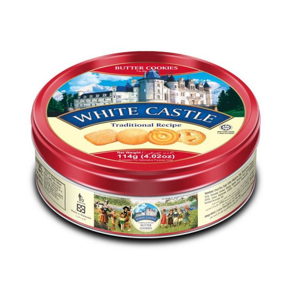 WHITE CASTLE BUTTER COOKIES 114GRS