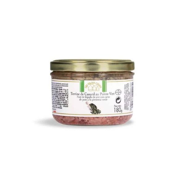 PATE DE PATO CON CASTAÑAS FCO 180 GR