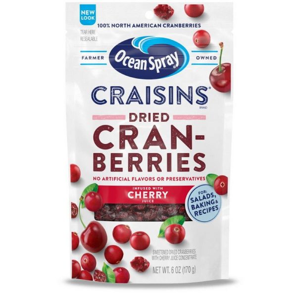 OS CRAISINS DRIED CRANBERRIES CHERRY 6 OZ