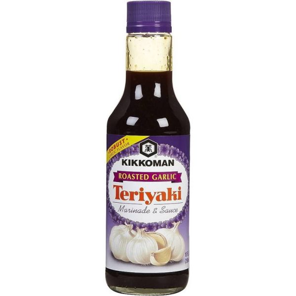 KIKKOMAN SALSA ROASTED GARLIC TERIYAKI 10 OZ