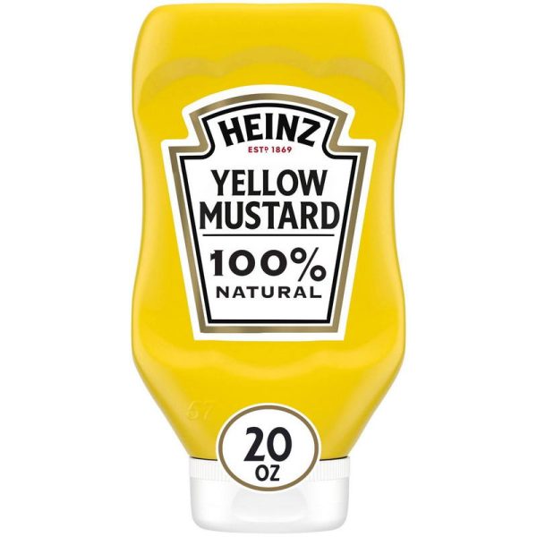 HEINZ YELLOW MUSTARD 567 GRS.