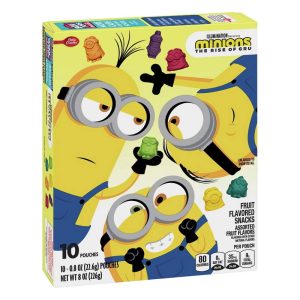BC MINIONS FRUITS SNACKS 8 OZ