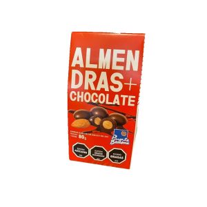 PUNTA BALLENA ALMENDRAS CON CHOCOLATE 80 GRS