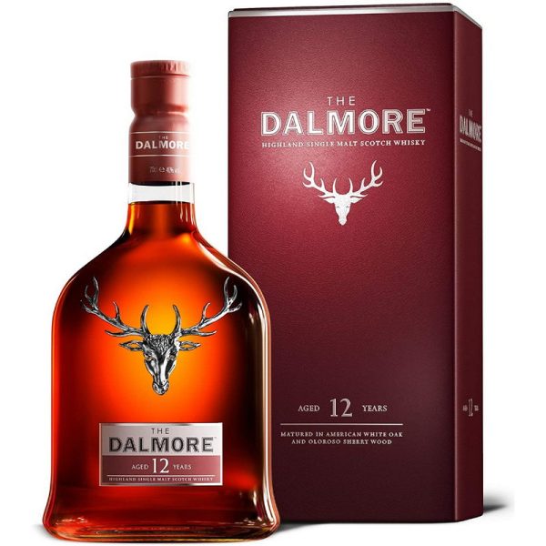 DALMORE 12 SINGLE MALT SCOTCH WHISKY 0,70 LT