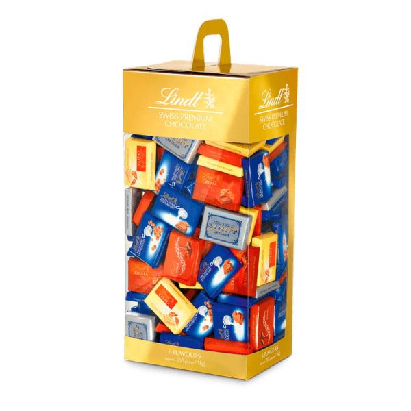 LINDT ASSORTED NAPOLITAINS CARRIER BOX 1000 GRS