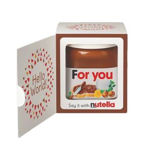 NUTELLA WORLD 180 GRS HELLO  WORLD