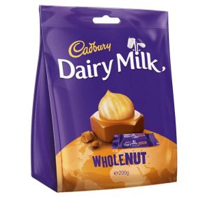 CADBURY DAIRY MILK WHOLENUT 280 GR