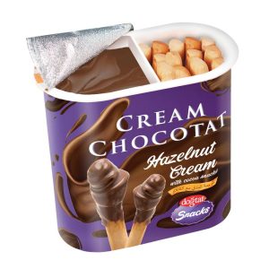 DOGTAT HAZELNUT CREAM W/COCOA & STICKS 55 GR