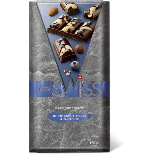 NESTLE SWISS DARK BLUEBERRY 170 GR