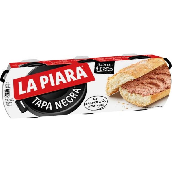 LA PIARA PATE TRIPACK 3X75 GRS