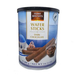 FEINY BISCUIT WAFER STICKS DARK CHOCOLATE 400 GRS