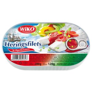 WIKO ARENQUES EN PAPRIKA SAUCE 200 GRS