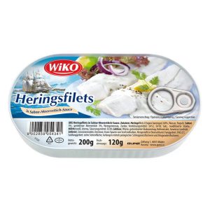 WIKO ARENQUES EN HORSERADISH SAUCE 200 GRS