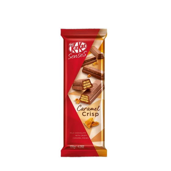 NESTLE KIT KAT CARAMEL CRISP 120 GRS