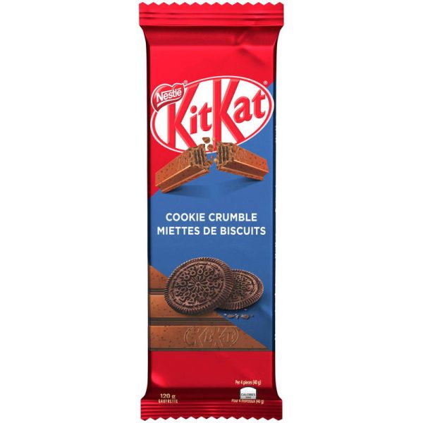 NESTLE KIT KAT COOKIE CRUMBLE 120 GRS