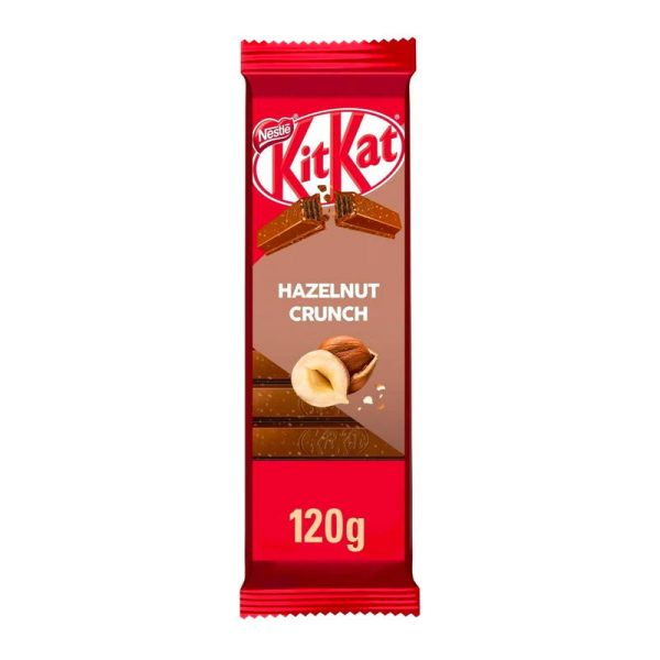 NESTLE KIT KAT HAZELNUT CRUNCH 120 GRS