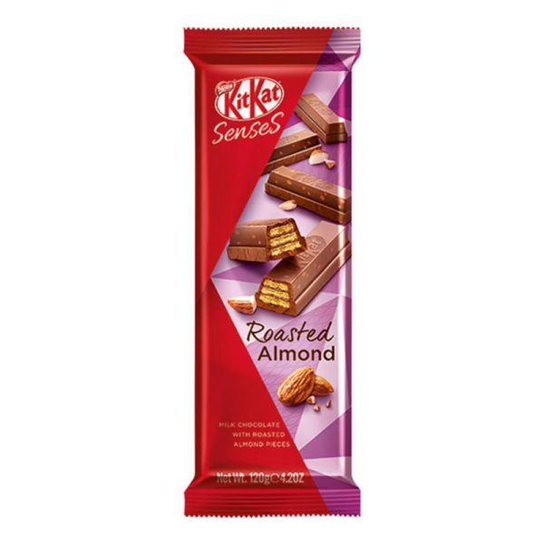 NESTLE KIT KAT SENSES ROASTED ALMOND 120 GRS