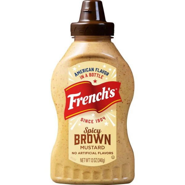 FRENCHS MOSTAZA SPICY BROWN 340 GRS