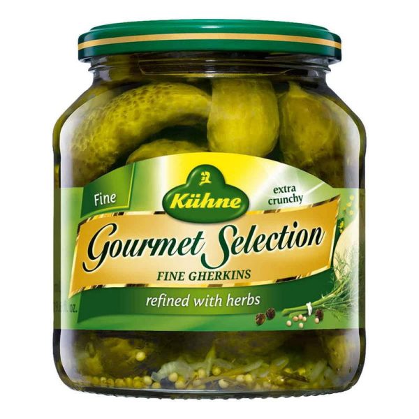 KUHNE GHERKINS FINE GOURMET SELECTION 530 GRS