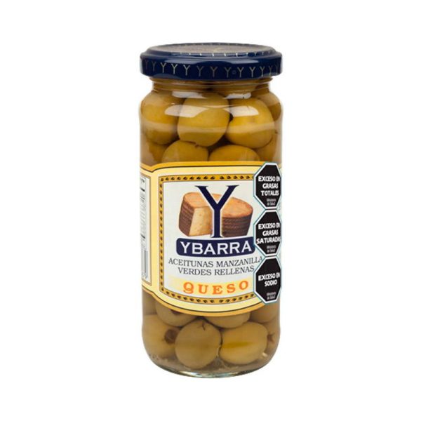 YBARRA ACEITUNAS RELLENAS QUESO 142 GRS