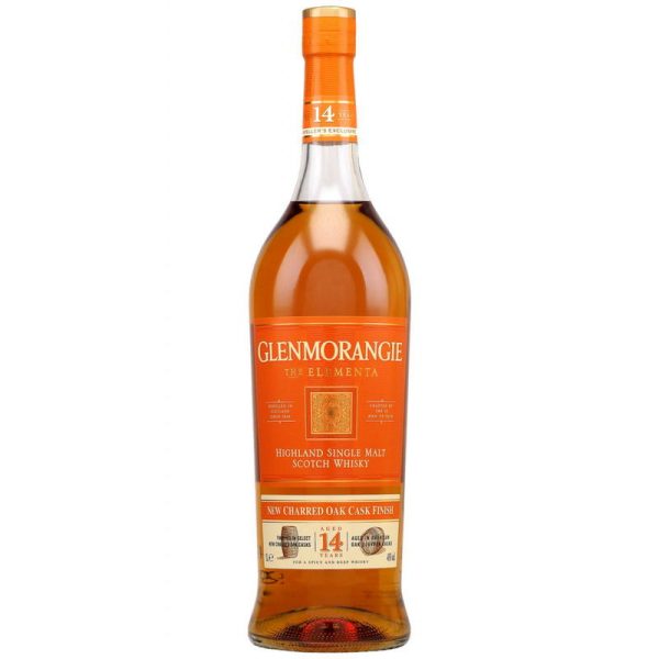 GLENMORANGIE ELEMENTA SGL MALT SCOTCH 14YO GB 1LT