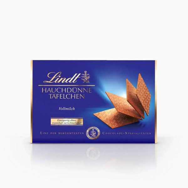 LINDT SWISS THINS MILK 180G