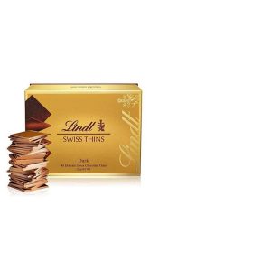 LINDT SWISS THINS DARK 180G