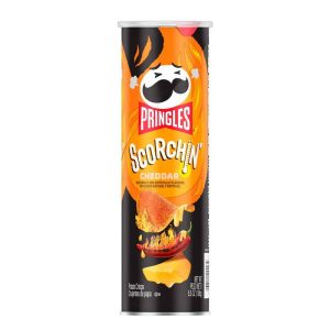 PRINGLES SCORCHIN CHEDAR 158 GRS.