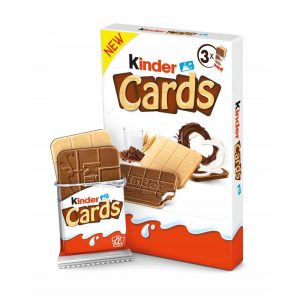 FERRERO KINDER CARDS T(2X3)X18