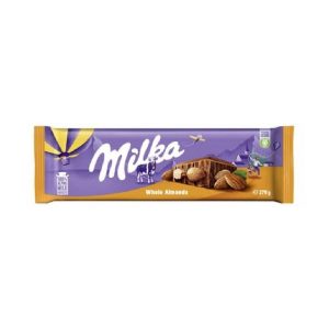 MILKA TABLETA ALMONDS 270 GRS