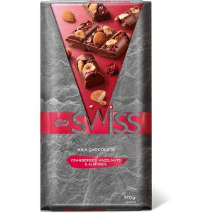 NESTLE SWISS MILK & HAZELNUT TABLET 170 GR