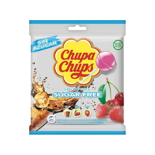 CHUPA CHUPS SUGARFREE BOX 66 GRS