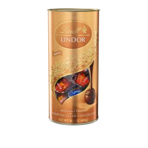 LINDT LINDOR TUBE DARK ASSORTED 387 GRS.
