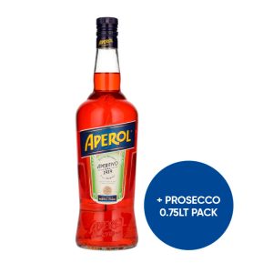 APEROL 1LT + PROSECCO 0.75LT PACK