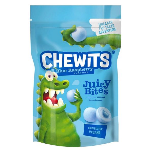 CHEWITS BLUE RASP BITES 165GRS