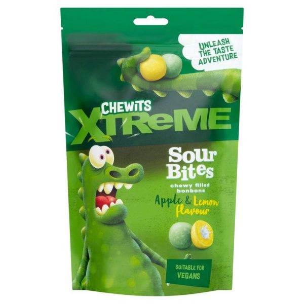 CHEWITS XT SOUR BITES 165GRS