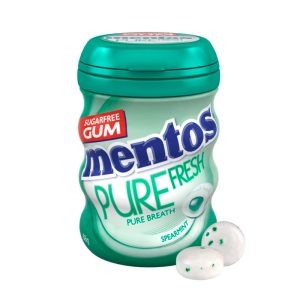 MENTOS GUM PF SPEAR MINT 68GRS