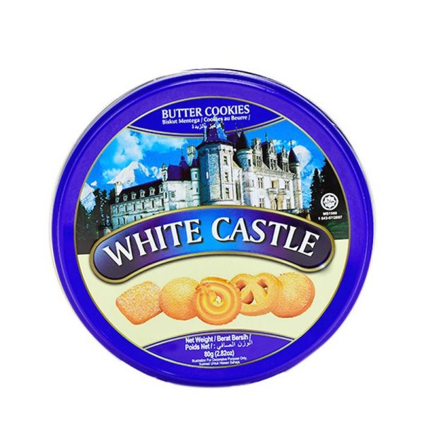 WHITE CASTLE BUTTER COOKIES 80 GRS