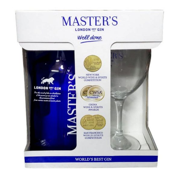 MASTER'S GIN C/COPA PACK 0,70 LT