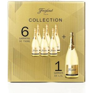 FREIXENET KIT 6+1 CARTA NEVADA 750 + BT 1.5 LT