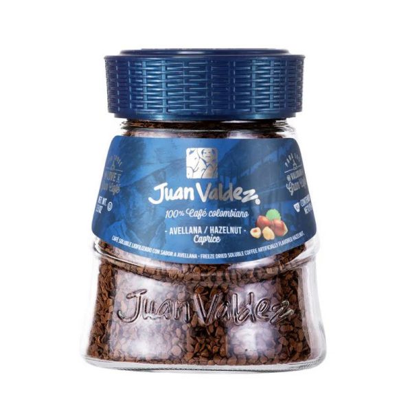 JV - CAFÉ JUAN VALDEZ LIOFILIZ AVELLANA 95 GRS
