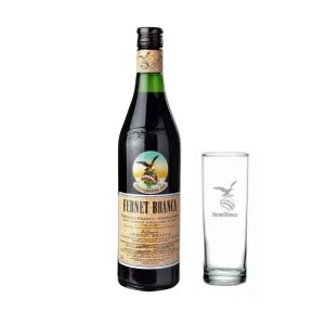 BRANCA FERNET 1 LT + VASO