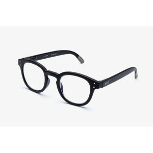 B+D ANTEOJOS BLUE BAN READER MATT BLACK +1.50