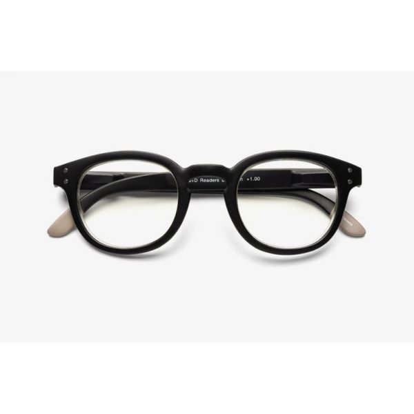 B+D ANTEOJOS BLUE BAN READER MATT BLACK +2.00