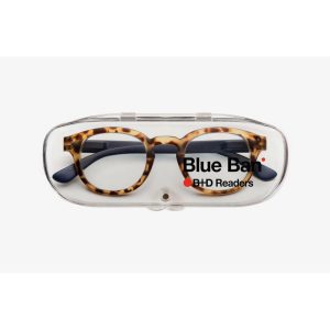 B+D ANTEOJOS BLUE BAN READER MATT TORTOISE +2.50