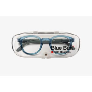 B+D ANTEOJOS BLUE BAN READER MATT BLUE +1.50