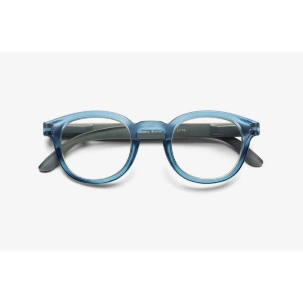 B+D ANTEOJOS BLUE BAN READER MATT BLUE +2.50